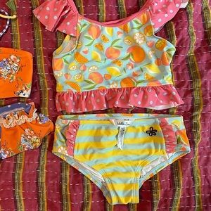 Matilda Jane fruit two piece swim suit
